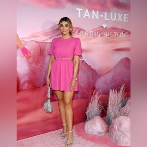 Wayf cut out mini dress